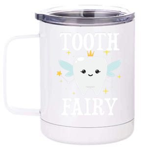 Tooth Fairy Halloween Costume For Adults And Gift 12 oz Stainless Steel Tumbler Cup