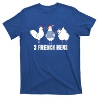 Three French Hens Christmas Gift T-Shirt