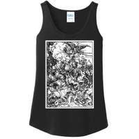 The Four Horsemen Of The Apocalypse By Albrecht Durer Ladies Essential Tank