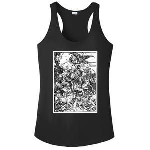 The Four Horsemen Of The Apocalypse By Albrecht Durer Ladies PosiCharge Competitor Racerback Tank