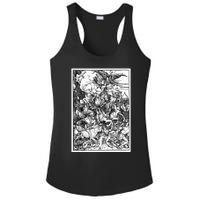 The Four Horsemen Of The Apocalypse By Albrecht Durer Ladies PosiCharge Competitor Racerback Tank