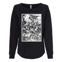 The Four Horsemen Of The Apocalypse By Albrecht Durer Womens California Wash Sweatshirt