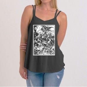 The Four Horsemen Of The Apocalypse By Albrecht Durer Women's Strappy Tank