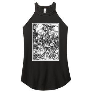 The Four Horsemen Of The Apocalypse By Albrecht Durer Women's Perfect Tri Rocker Tank