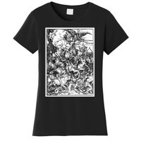 The Four Horsemen Of The Apocalypse By Albrecht Durer Women's T-Shirt