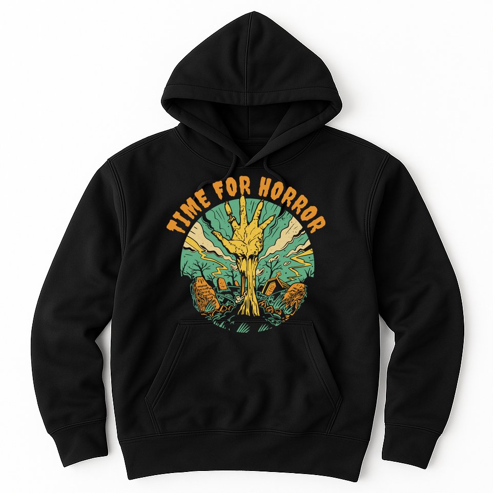 Time For Horror Zombie Hoodie