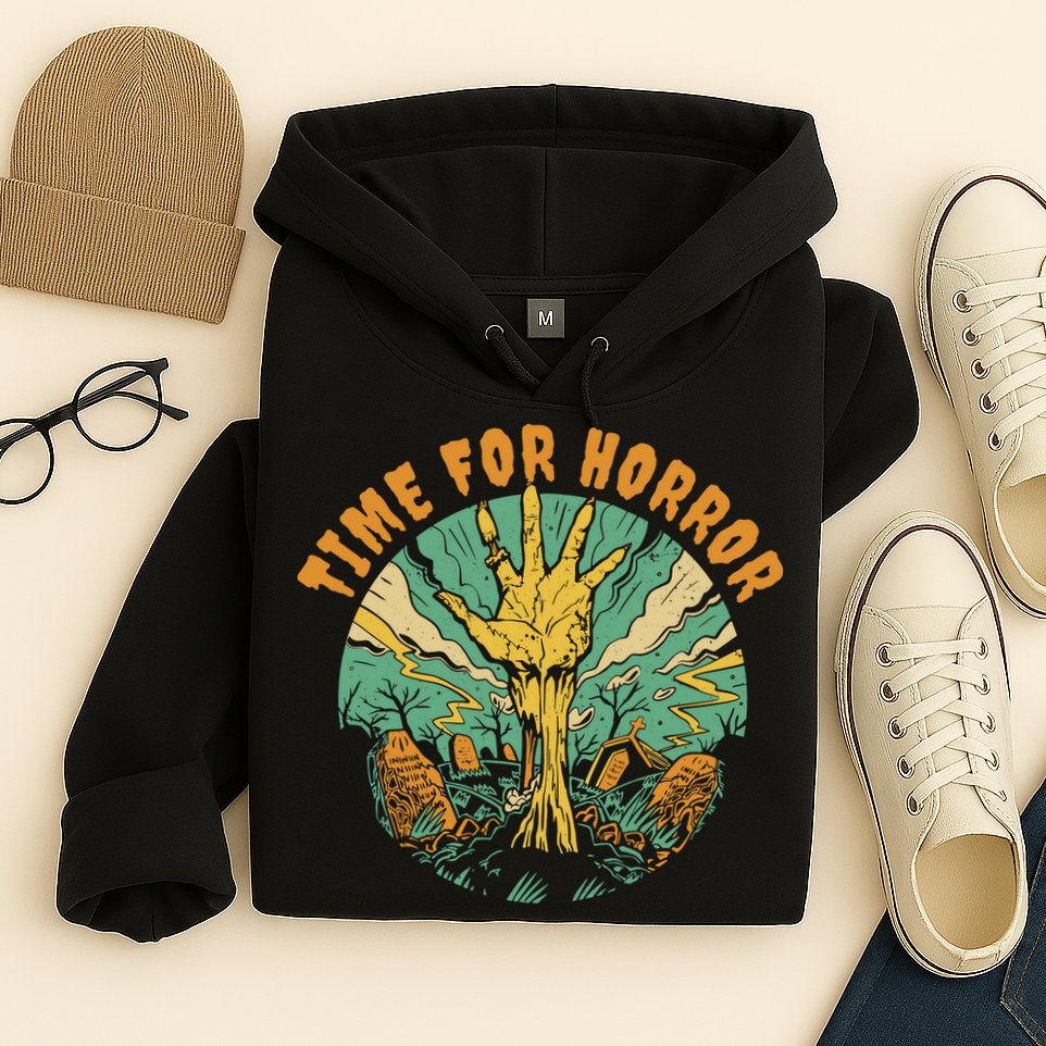 Time For Horror Zombie Hoodie