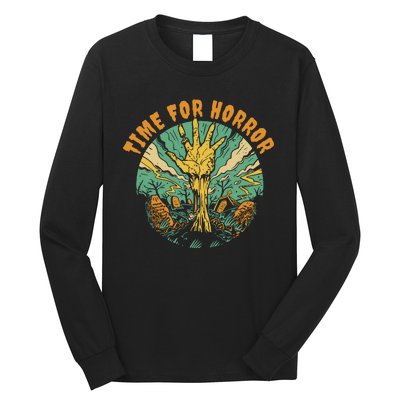 Time For Horror Zombie Long Sleeve Shirt