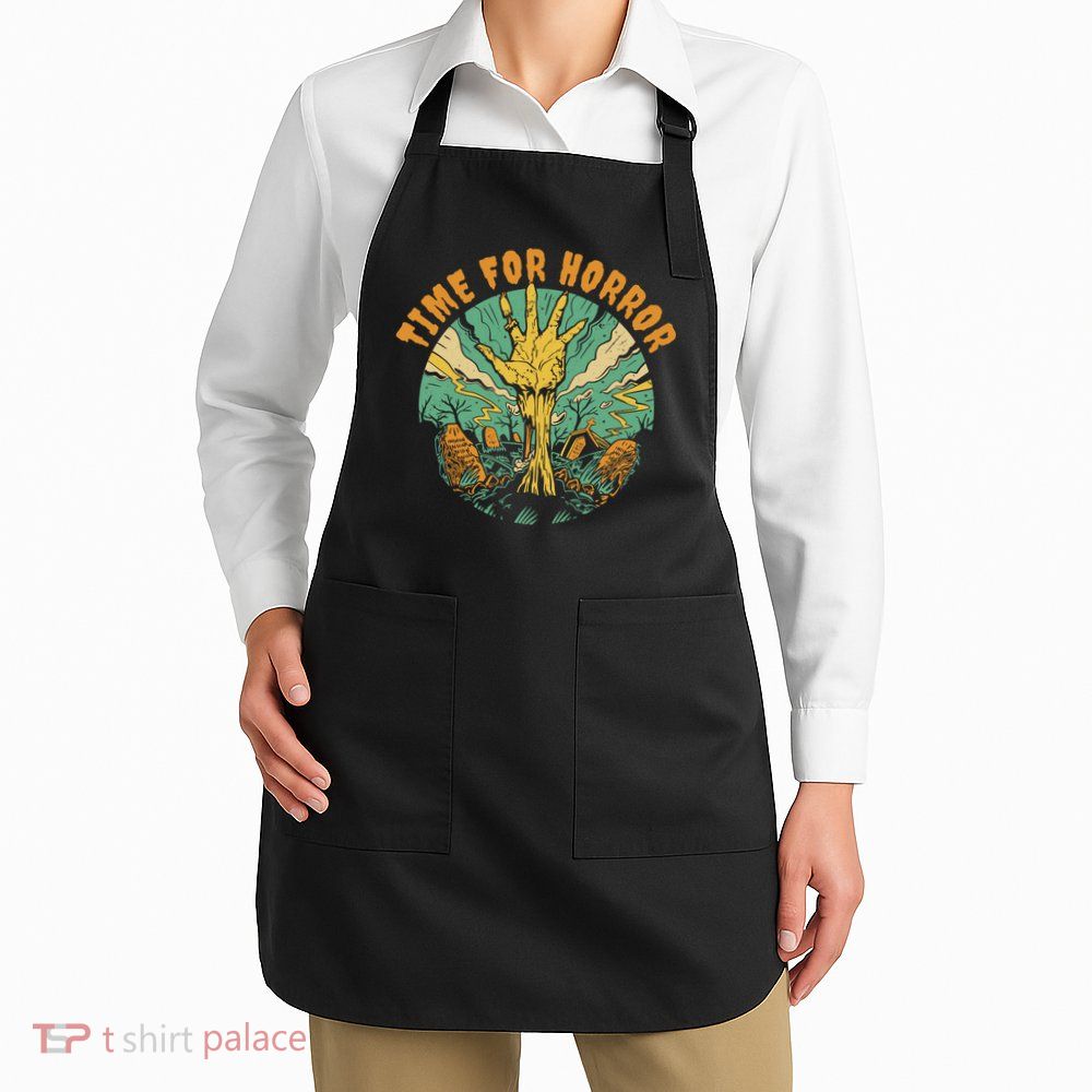Time For Horror Zombie Apron