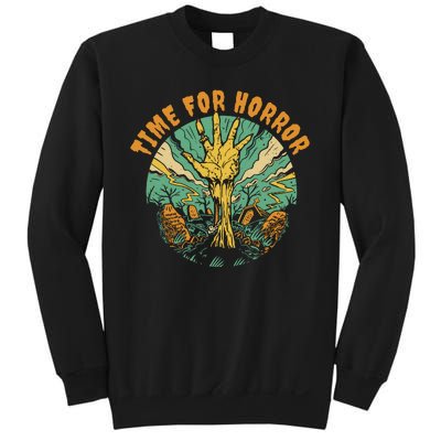 Time For Horror Zombie Sweatshirt