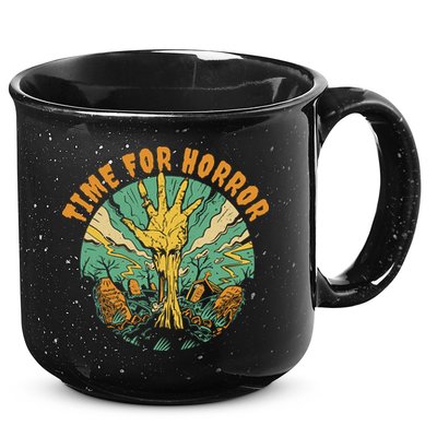 Time For Horror Zombie 15oz Campfire Ceramic Mug