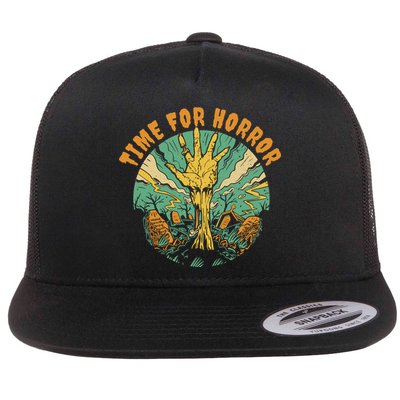 Time For Horror Zombie Flatbill Hat
