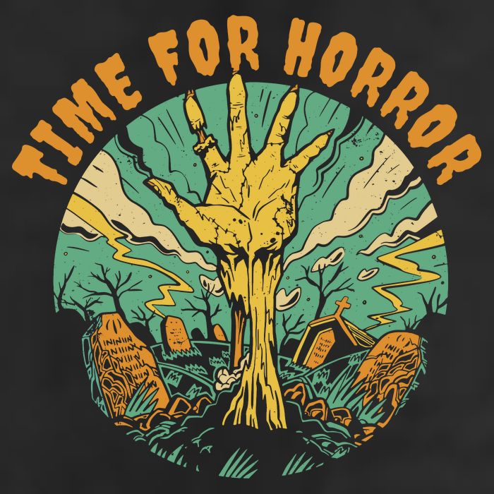Time For Horror Zombie 25L Jumbo Tote