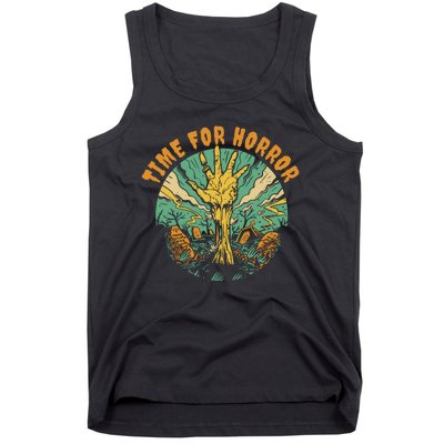 Time For Horror Zombie Tank Top