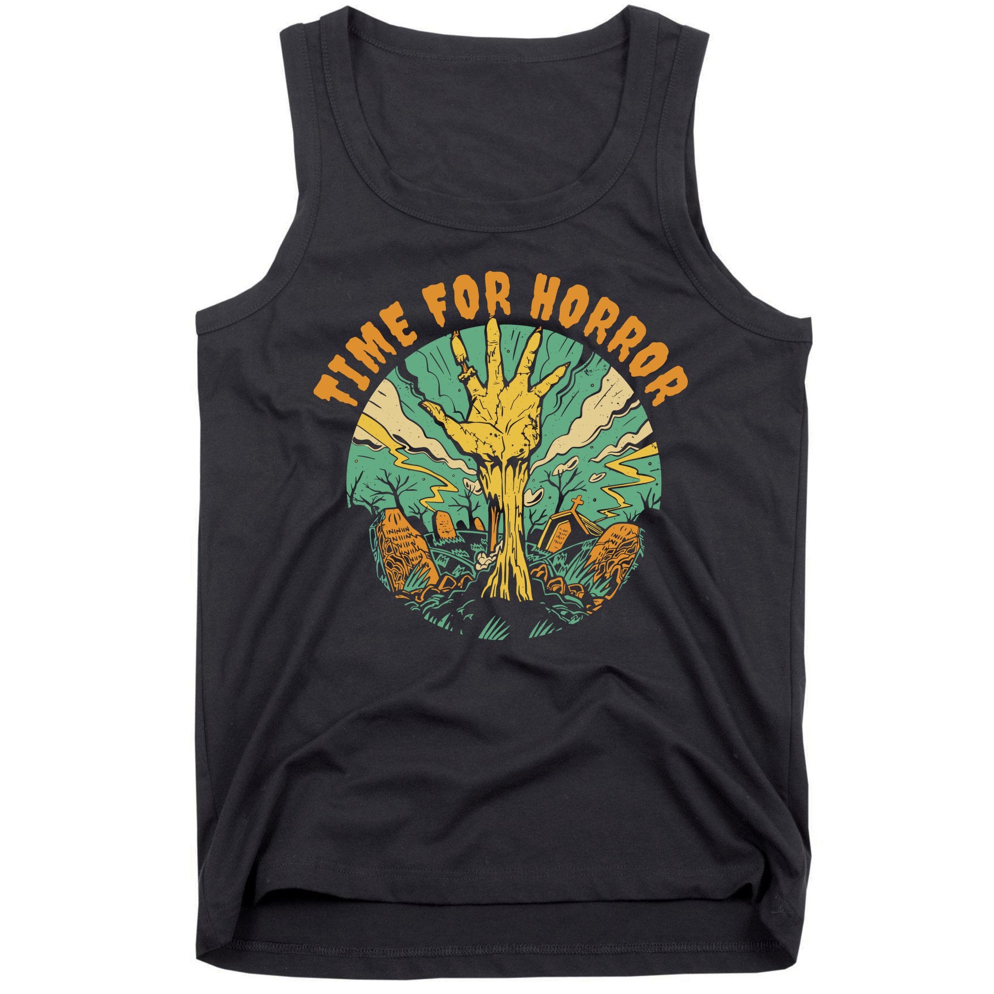 Time For Horror Zombie Tank Top