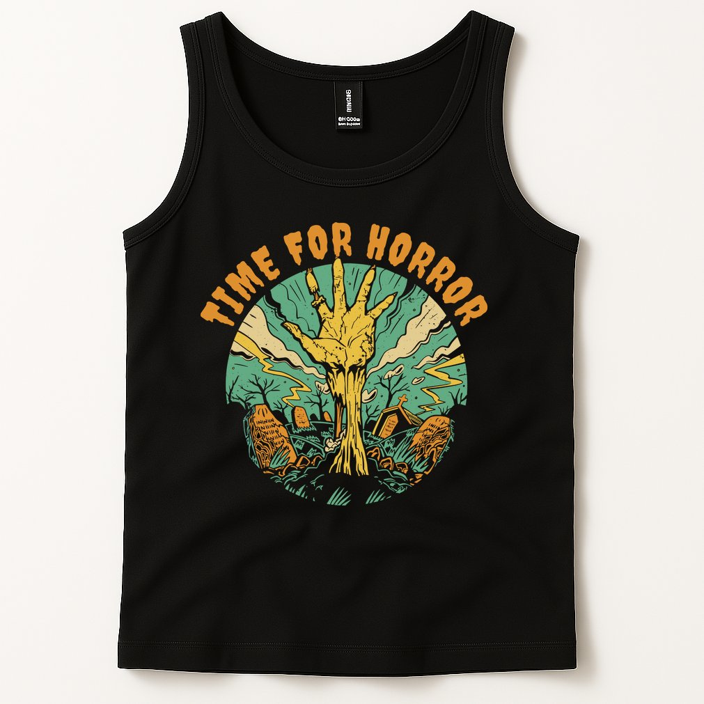Time For Horror Zombie Tank Top