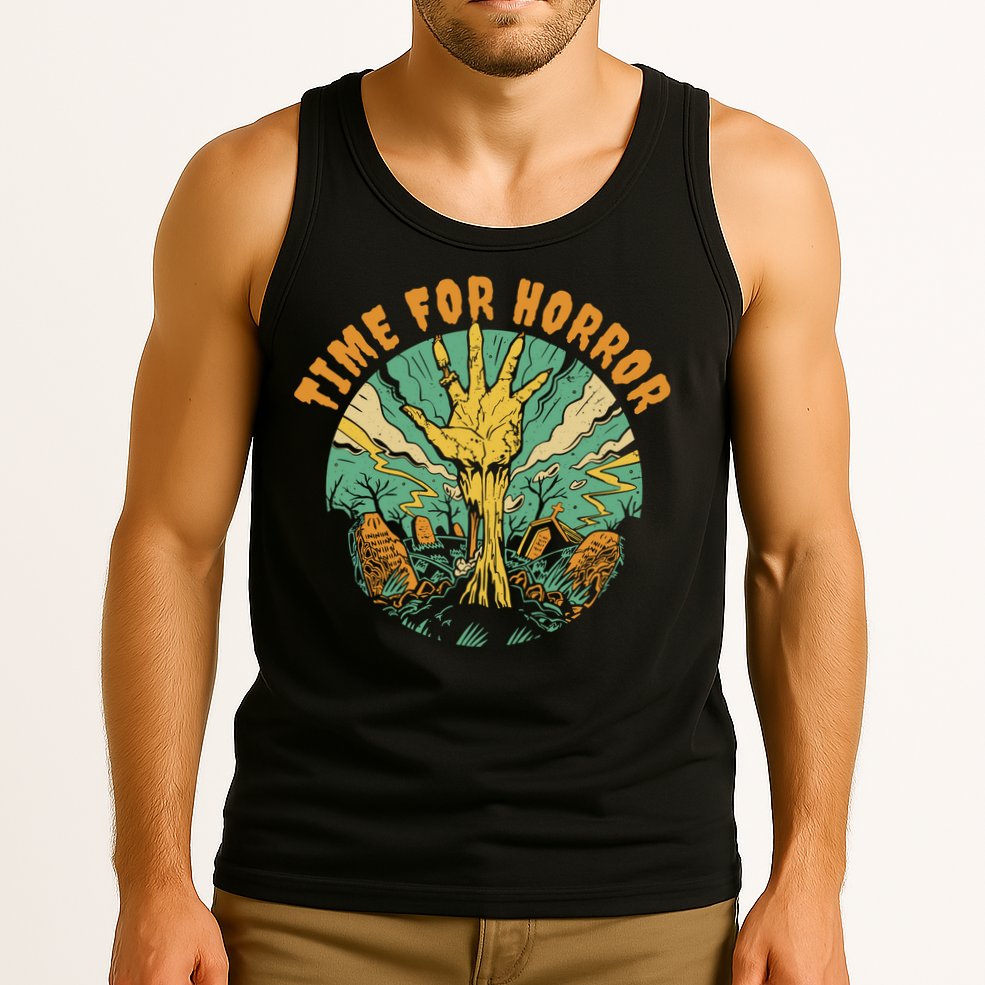 Time For Horror Zombie Tank Top
