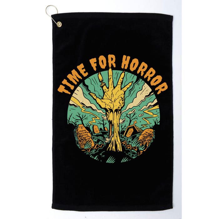 Time For Horror Zombie Golf Towel