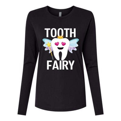 Tooth Fairy Halloween Costume Funny Gift Womens Cotton Relaxed Long Sleeve T-Shirt