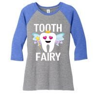 Tooth Fairy Halloween Costume Funny Gift Women's Tri-Blend 3/4-Sleeve Raglan Shirt