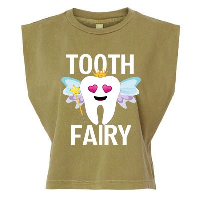 Tooth Fairy Halloween Costume Funny Gift Garment-Dyed Women's Muscle Tee