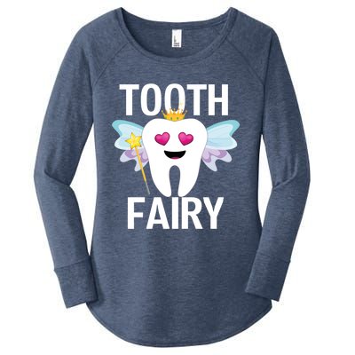 Tooth Fairy Halloween Costume Funny Gift Women's Perfect Tri Tunic Long Sleeve Shirt