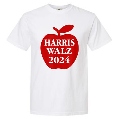 Teachers For Harris Walz 2024 Back To School Garment-Dyed Heavyweight T-Shirt