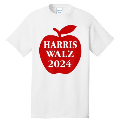 Teachers For Harris Walz 2024 Back To School Tall T-Shirt