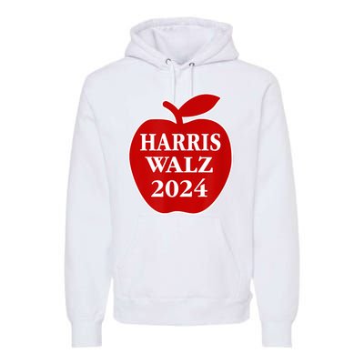 Teachers For Harris Walz 2024 Back To School Premium Hoodie