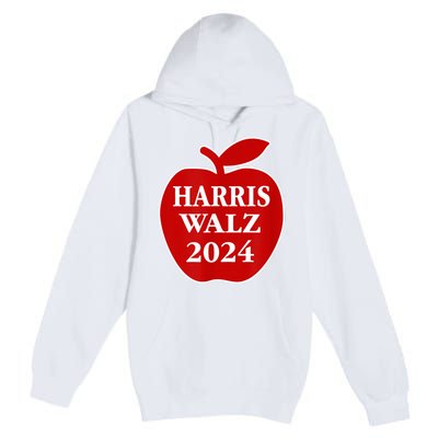 Teachers For Harris Walz 2024 Back To School Premium Pullover Hoodie