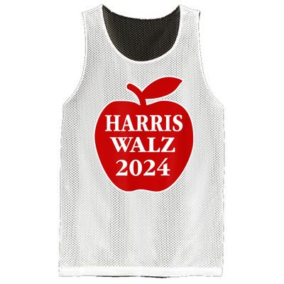 Teachers For Harris Walz 2024 Back To School Mesh Reversible Basketball Jersey Tank