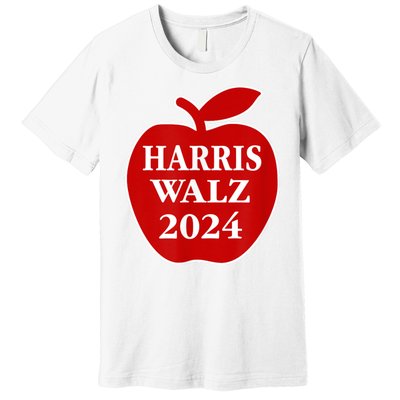 Teachers For Harris Walz 2024 Back To School Premium T-Shirt