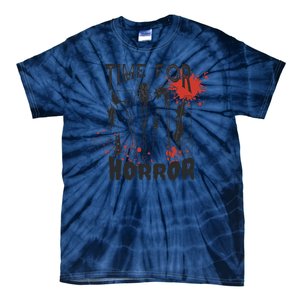 Time For Horror Scary Halloween Tie-Dye T-Shirt