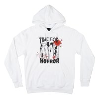 Time For Horror Scary Halloween Hoodie