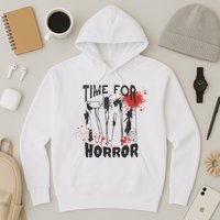 Time For Horror Scary Halloween Hoodie