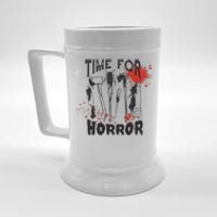 Time For Horror Scary Halloween Beer Stein