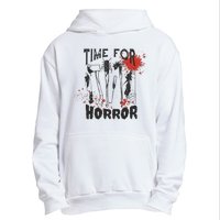 Time For Horror Scary Halloween Urban Pullover Hoodie