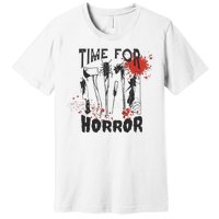 Time For Horror Scary Halloween Premium T-Shirt