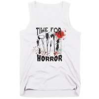 Time For Horror Scary Halloween Tank Top