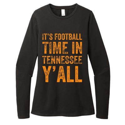 Tennessee Football ItS Football Time In Tennessee Yall Vol Womens CVC Long Sleeve Shirt