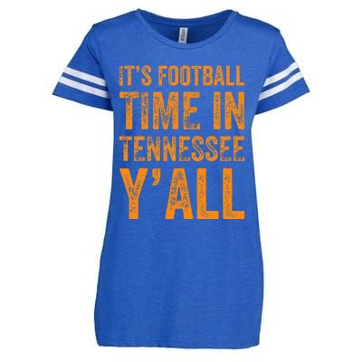 Tennessee Football ItS Football Time In Tennessee Yall Vol Enza Ladies Jersey Football T-Shirt