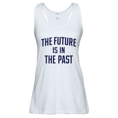 The Future Is In The Past Ladies Essential Flowy Tank