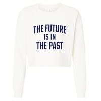 The Future Is In The Past Cropped Pullover Crew