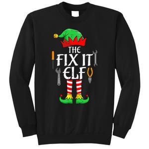 The Fix It Elf Christmas Family Matching gift for holiday  Sweatshirt