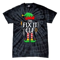 The Fix It Elf Christmas Family Matching gift for holiday  Tie-Dye T-Shirt