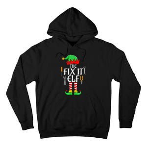 The Fix It Elf Christmas Family Matching gift for holiday  Tall Hoodie