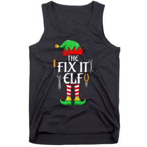 The Fix It Elf Christmas Family Matching gift for holiday  Tank Top