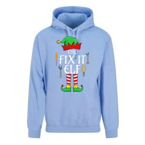 The Fix It Elf Christmas Family Matching gift for holiday  Unisex Surf Hoodie