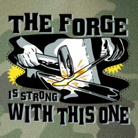 The Forge Is Strong Blacksmith Legacy Tie Dye Trucker Hat