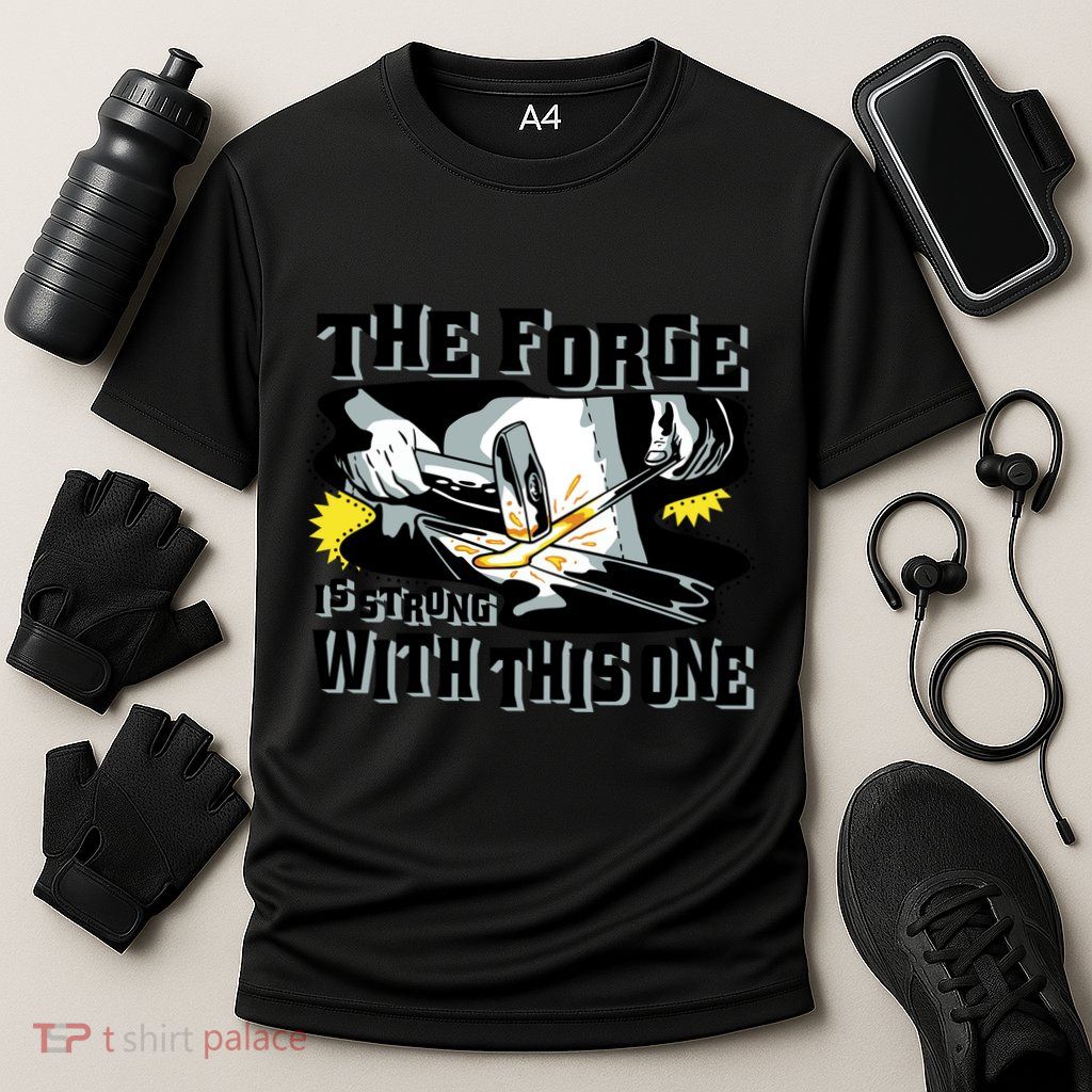 The Forge Is Strong Blacksmith Performance Shirt